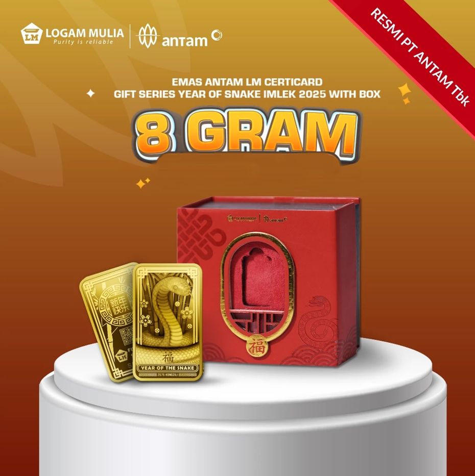 Emas Imlek Year of The Snake - 8 gram
